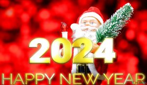 Free picture (New Year`s card with Santa Claus toy brings Christmas tree at glow red bokeh background . Big Copyspace concept for New Year`s market banner, poster, congratulations. 2024) from https://torange.biz/fx/new-years-concept-copyspace-big-market-2024-congratulations-216242
